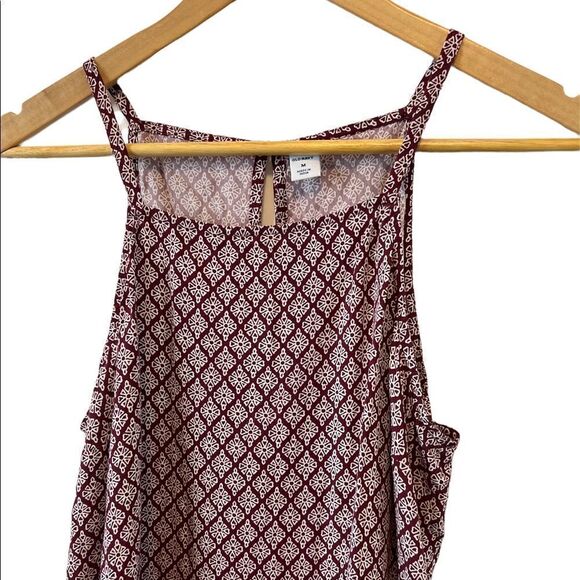 NWOT OLD NAVY Printed Lightweight Casual Loose Fit Tank Top M - Picture 2 of 8